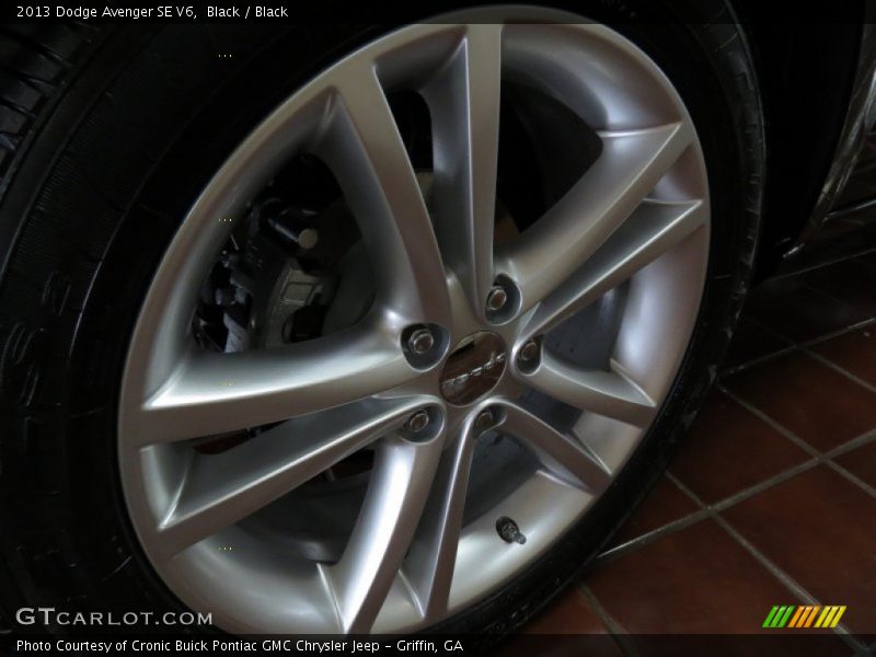 Black / Black 2013 Dodge Avenger SE V6