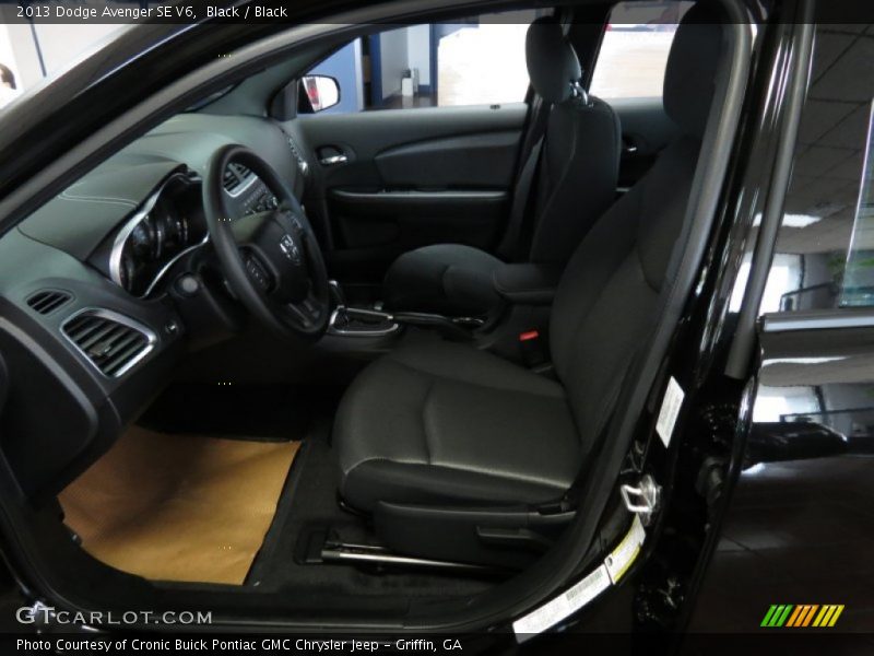 Black / Black 2013 Dodge Avenger SE V6