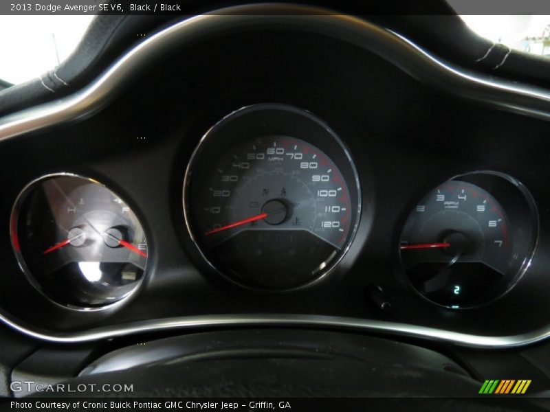 Black / Black 2013 Dodge Avenger SE V6