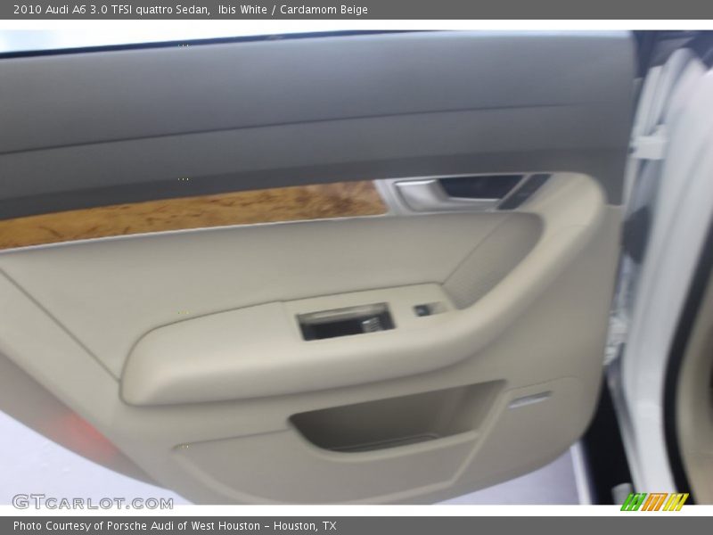 Ibis White / Cardamom Beige 2010 Audi A6 3.0 TFSI quattro Sedan