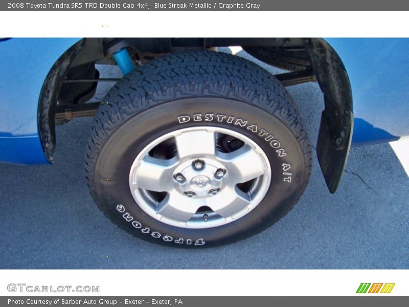 Blue Streak Metallic / Graphite Gray 2008 Toyota Tundra SR5 TRD Double Cab 4x4