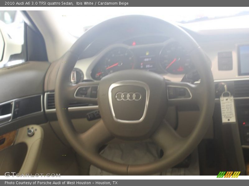 Ibis White / Cardamom Beige 2010 Audi A6 3.0 TFSI quattro Sedan