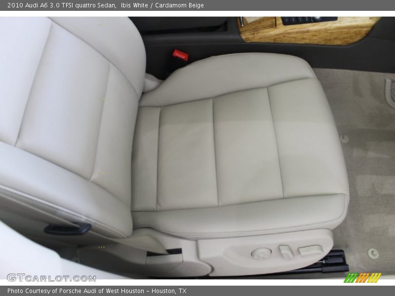 Ibis White / Cardamom Beige 2010 Audi A6 3.0 TFSI quattro Sedan