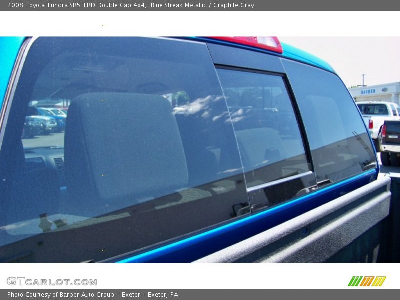 Blue Streak Metallic / Graphite Gray 2008 Toyota Tundra SR5 TRD Double Cab 4x4