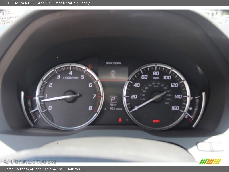 Graphite Luster Metallic / Ebony 2014 Acura MDX