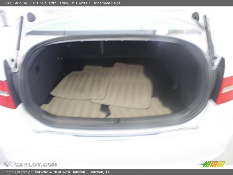 Ibis White / Cardamom Beige 2010 Audi A6 3.0 TFSI quattro Sedan