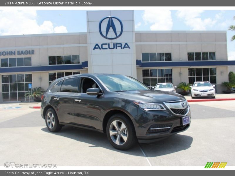 Graphite Luster Metallic / Ebony 2014 Acura MDX