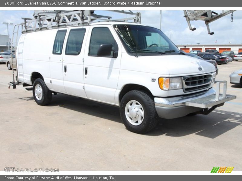  2000 E Series Van E350 Commercial Van Ladder Oxford White