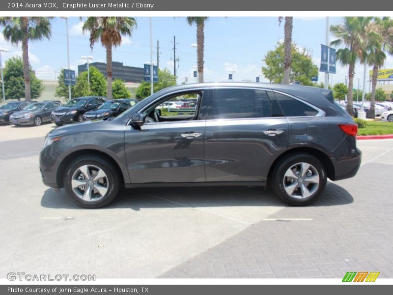 Graphite Luster Metallic / Ebony 2014 Acura MDX