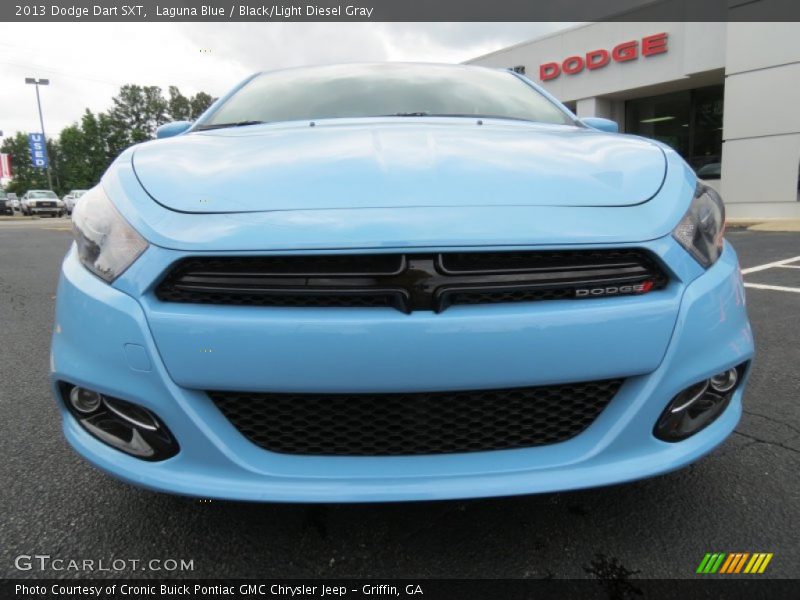Laguna Blue / Black/Light Diesel Gray 2013 Dodge Dart SXT