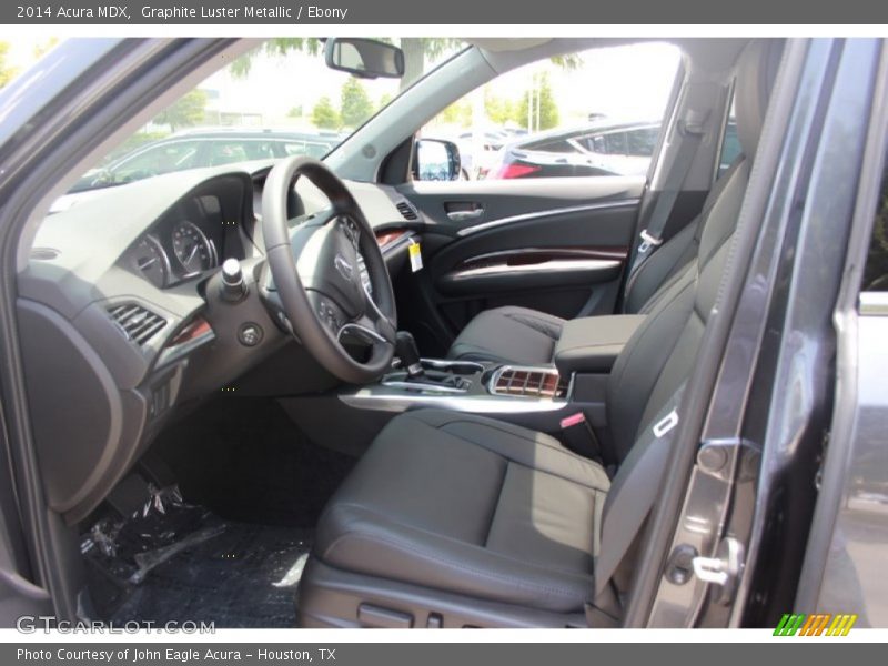 Graphite Luster Metallic / Ebony 2014 Acura MDX