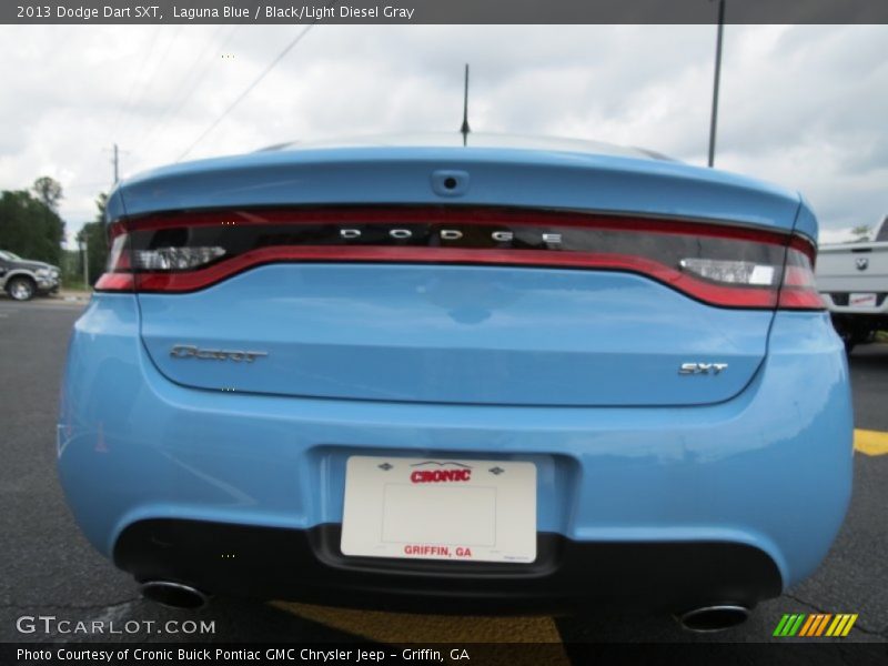 Laguna Blue / Black/Light Diesel Gray 2013 Dodge Dart SXT