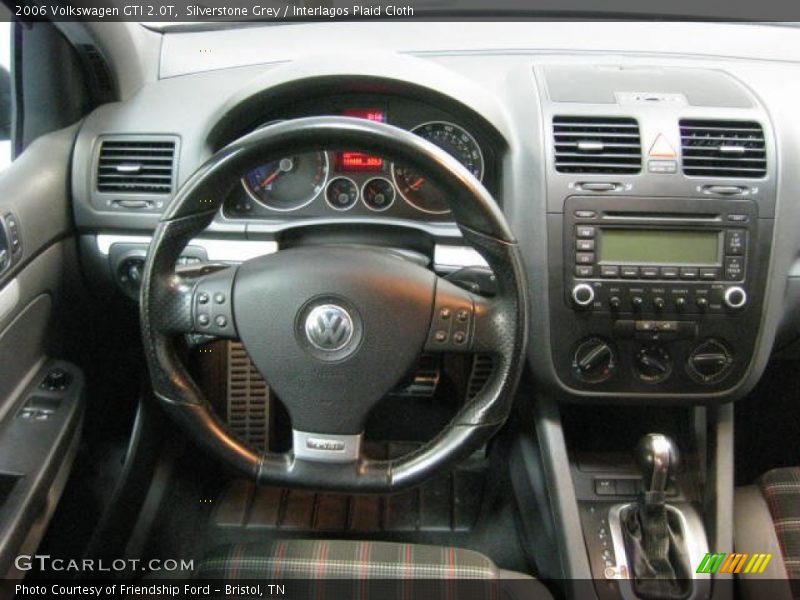 Silverstone Grey / Interlagos Plaid Cloth 2006 Volkswagen GTI 2.0T