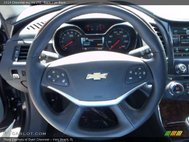 Black / Jet Black 2014 Chevrolet Impala LTZ