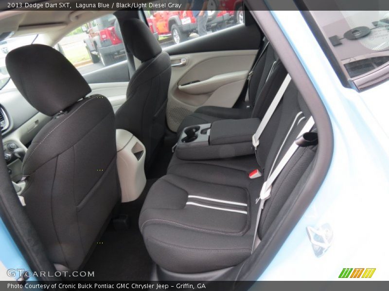 Laguna Blue / Black/Light Diesel Gray 2013 Dodge Dart SXT