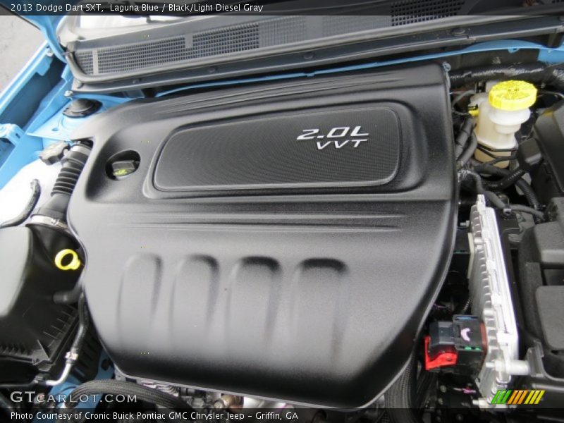 Laguna Blue / Black/Light Diesel Gray 2013 Dodge Dart SXT