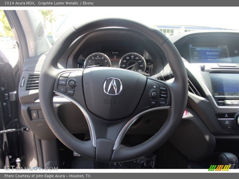 Graphite Luster Metallic / Ebony 2014 Acura MDX