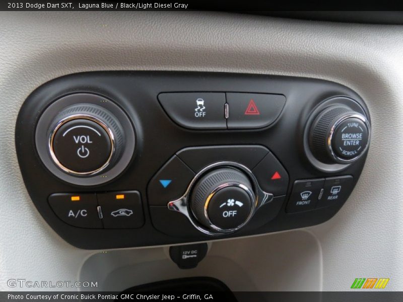 Laguna Blue / Black/Light Diesel Gray 2013 Dodge Dart SXT