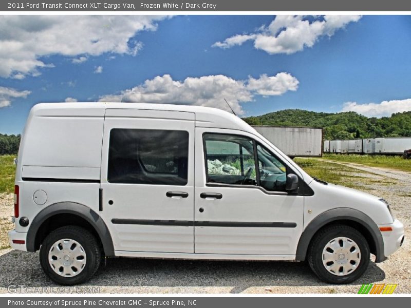 Frozen White / Dark Grey 2011 Ford Transit Connect XLT Cargo Van