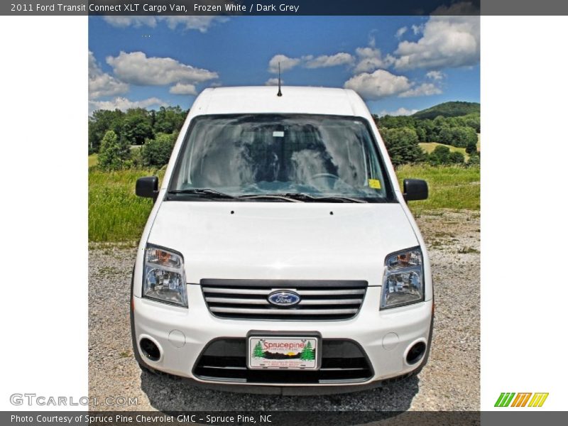 Frozen White / Dark Grey 2011 Ford Transit Connect XLT Cargo Van