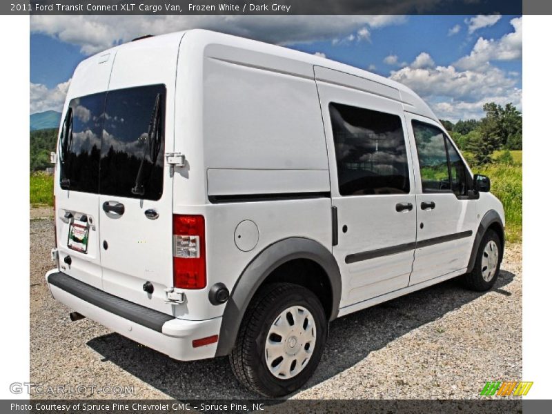 Frozen White / Dark Grey 2011 Ford Transit Connect XLT Cargo Van