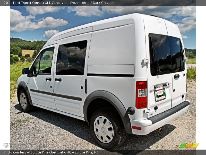 Frozen White / Dark Grey 2011 Ford Transit Connect XLT Cargo Van