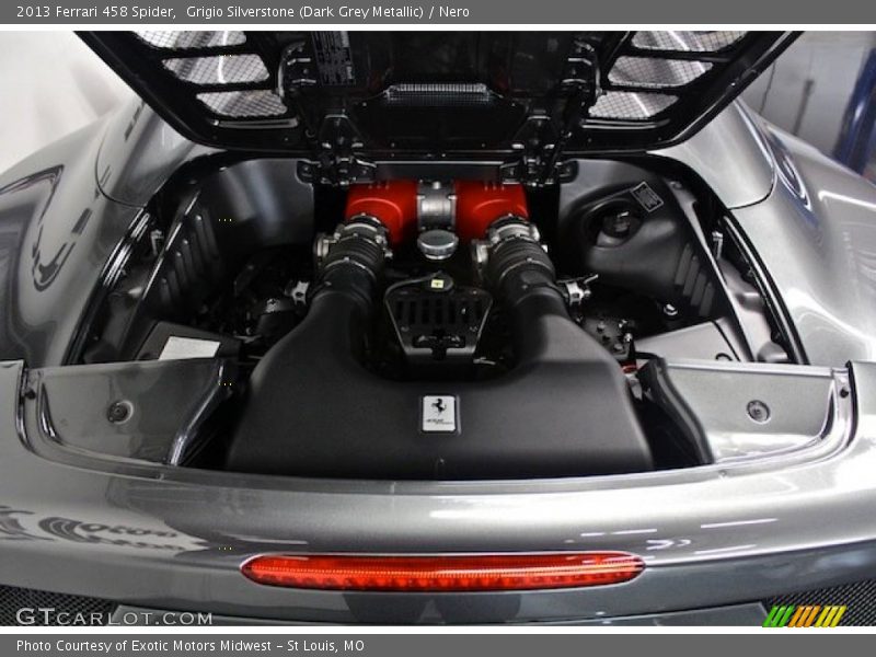  2013 458 Spider Engine - 4.5 Liter DI DOHC 32-Valve VVT V8