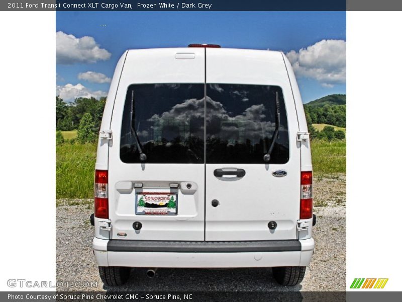 Frozen White / Dark Grey 2011 Ford Transit Connect XLT Cargo Van