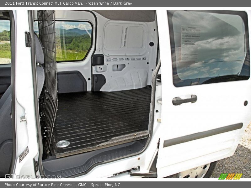 Frozen White / Dark Grey 2011 Ford Transit Connect XLT Cargo Van