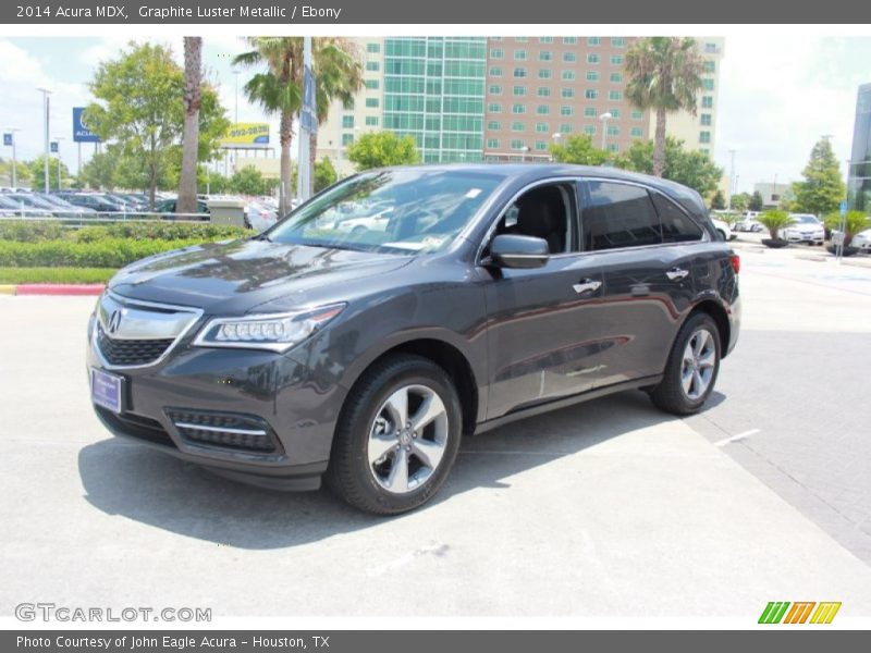 Graphite Luster Metallic / Ebony 2014 Acura MDX