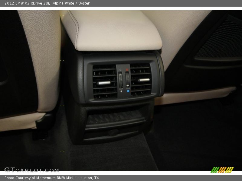 Alpine White / Oyster 2012 BMW X3 xDrive 28i