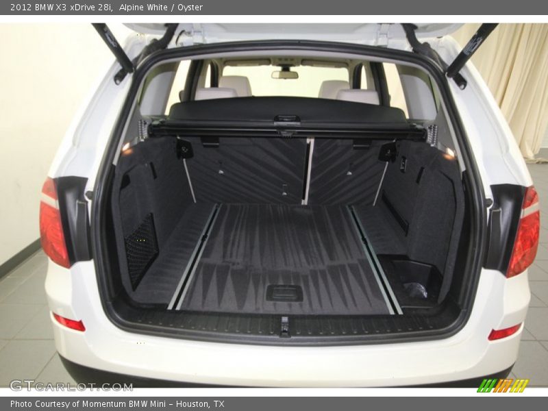 Alpine White / Oyster 2012 BMW X3 xDrive 28i