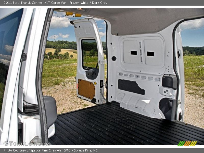 Frozen White / Dark Grey 2011 Ford Transit Connect XLT Cargo Van