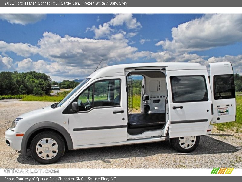 Frozen White / Dark Grey 2011 Ford Transit Connect XLT Cargo Van