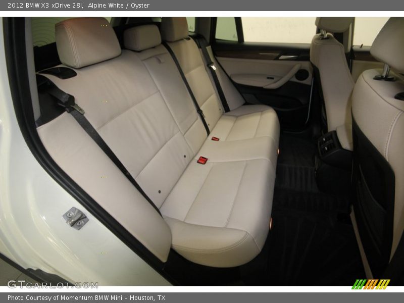Alpine White / Oyster 2012 BMW X3 xDrive 28i