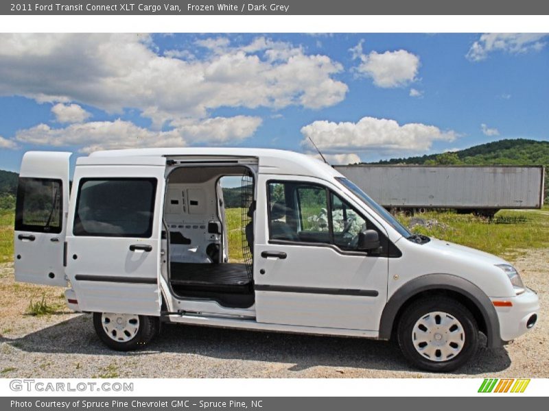 Frozen White / Dark Grey 2011 Ford Transit Connect XLT Cargo Van