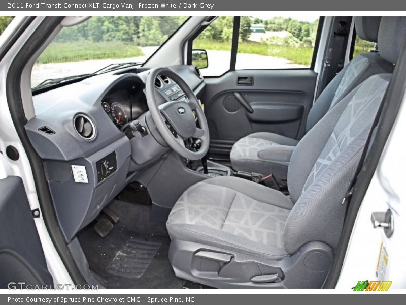  2011 Transit Connect XLT Cargo Van Dark Grey Interior