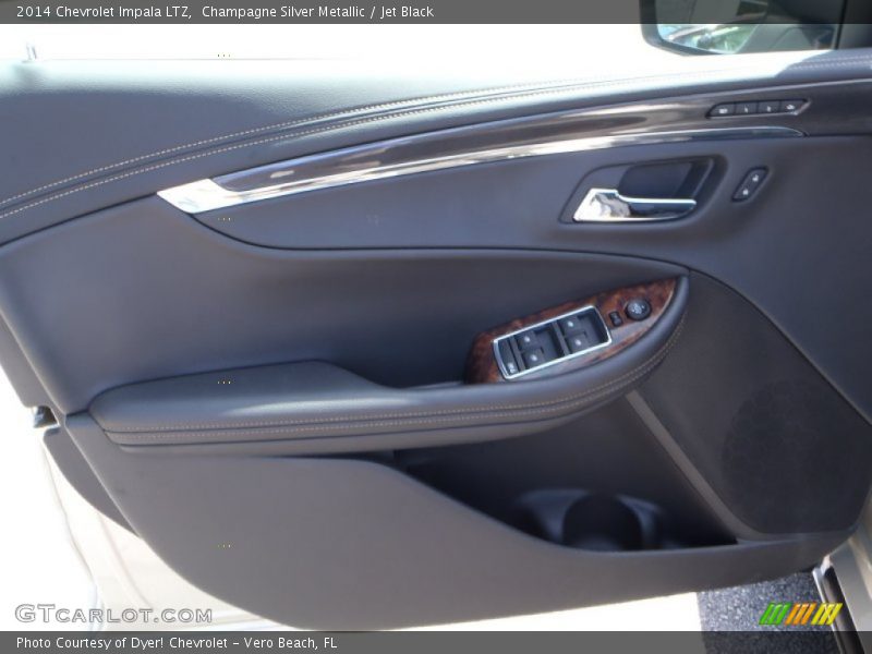 Champagne Silver Metallic / Jet Black 2014 Chevrolet Impala LTZ