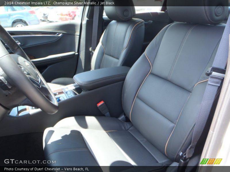 Champagne Silver Metallic / Jet Black 2014 Chevrolet Impala LTZ