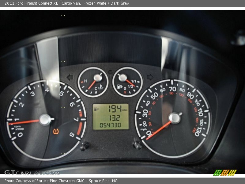  2011 Transit Connect XLT Cargo Van XLT Cargo Van Gauges