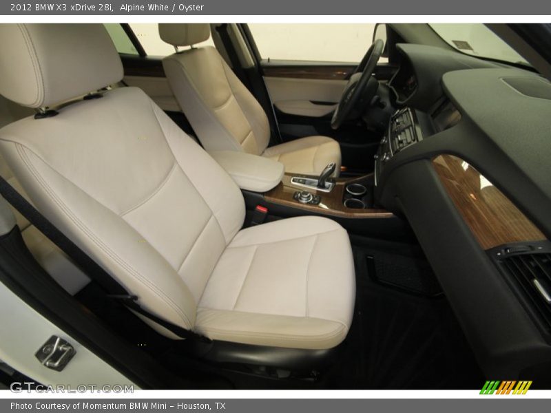 Alpine White / Oyster 2012 BMW X3 xDrive 28i