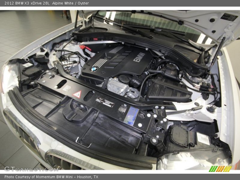 Alpine White / Oyster 2012 BMW X3 xDrive 28i