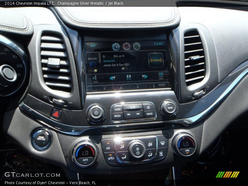 Champagne Silver Metallic / Jet Black 2014 Chevrolet Impala LTZ