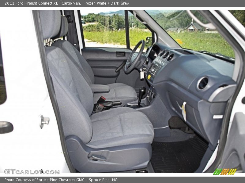 Frozen White / Dark Grey 2011 Ford Transit Connect XLT Cargo Van