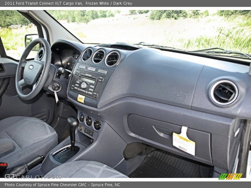 Frozen White / Dark Grey 2011 Ford Transit Connect XLT Cargo Van