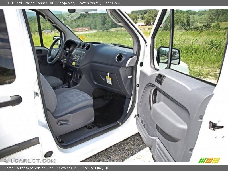 Frozen White / Dark Grey 2011 Ford Transit Connect XLT Cargo Van