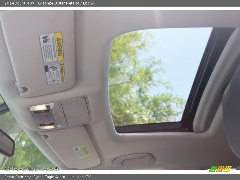 Graphite Luster Metallic / Ebony 2014 Acura MDX