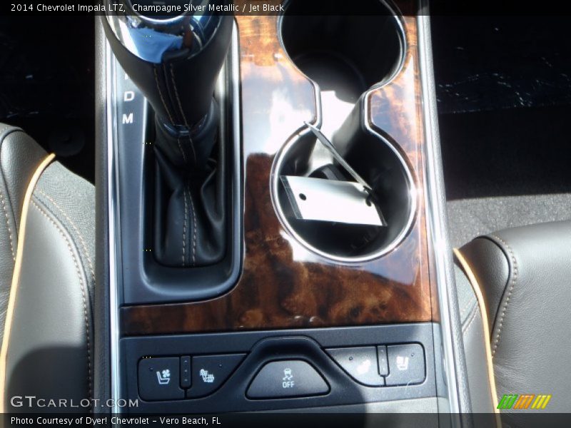Champagne Silver Metallic / Jet Black 2014 Chevrolet Impala LTZ
