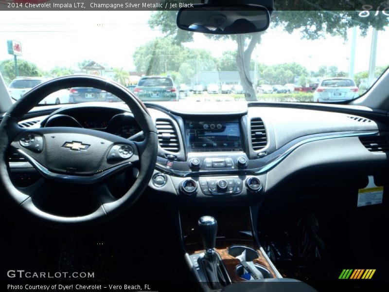 Champagne Silver Metallic / Jet Black 2014 Chevrolet Impala LTZ