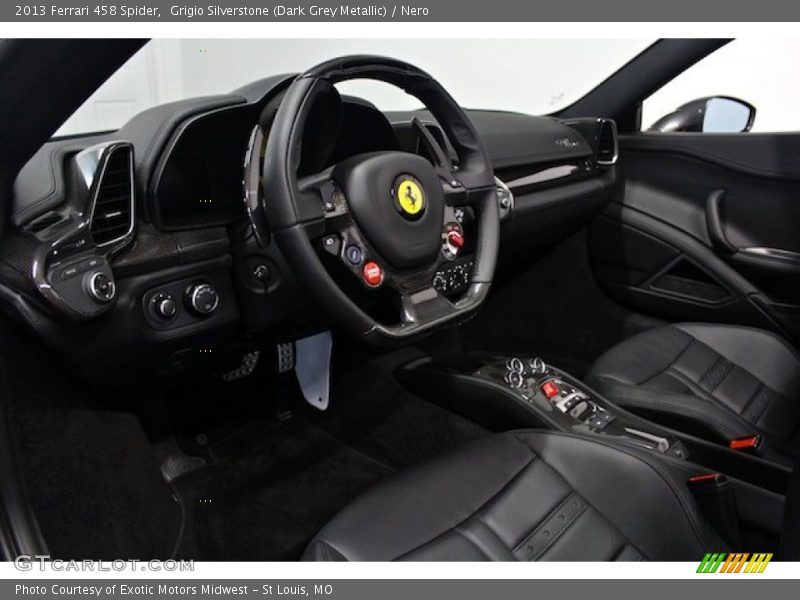 Nero Interior - 2013 458 Spider 